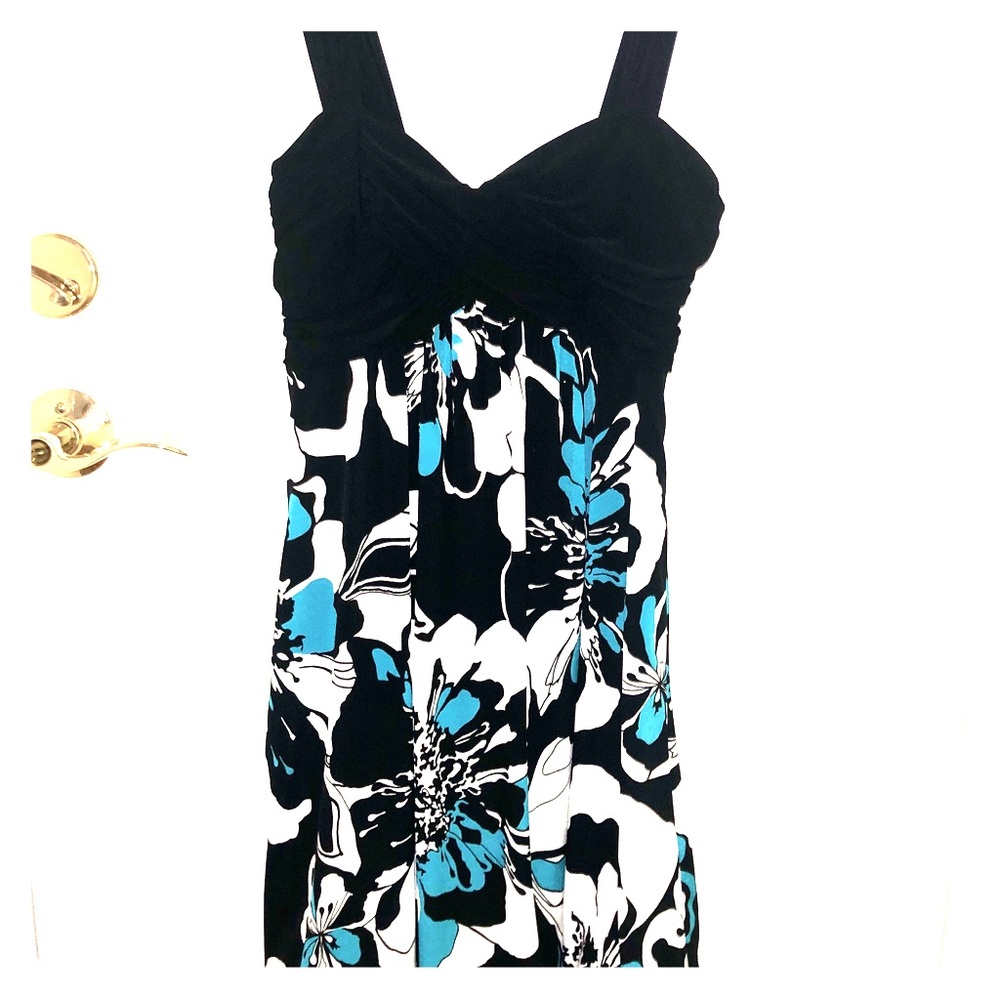 Black Floral Dress